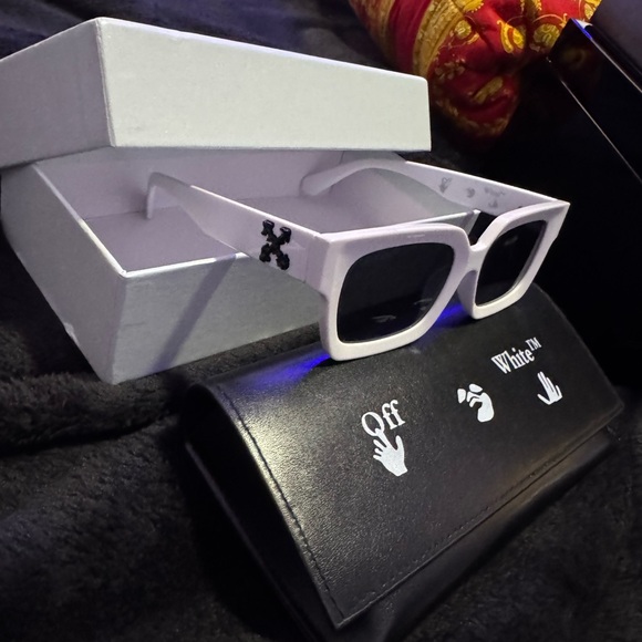 Off-White White Sunglasses